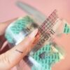Szablon do przedłużania paznokci TRANSPARENTNY 100 szt. - obrazek 4